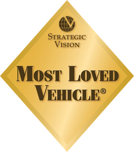 Strategic Vision Most Loved Vehicle&reg; medallion